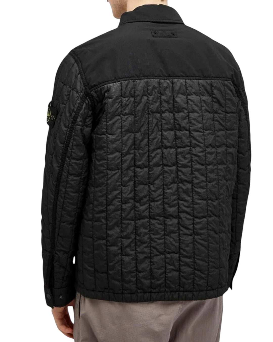 Stone Island Ultralight Nylon Quilted TC Jacket with Anti-Drop