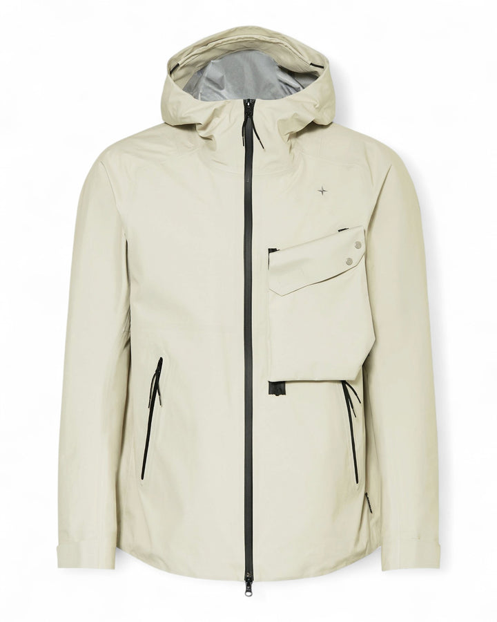Stone Island Sand Stone Island Stellina 3L Gore-Tex Jacket With Polyester Face — front