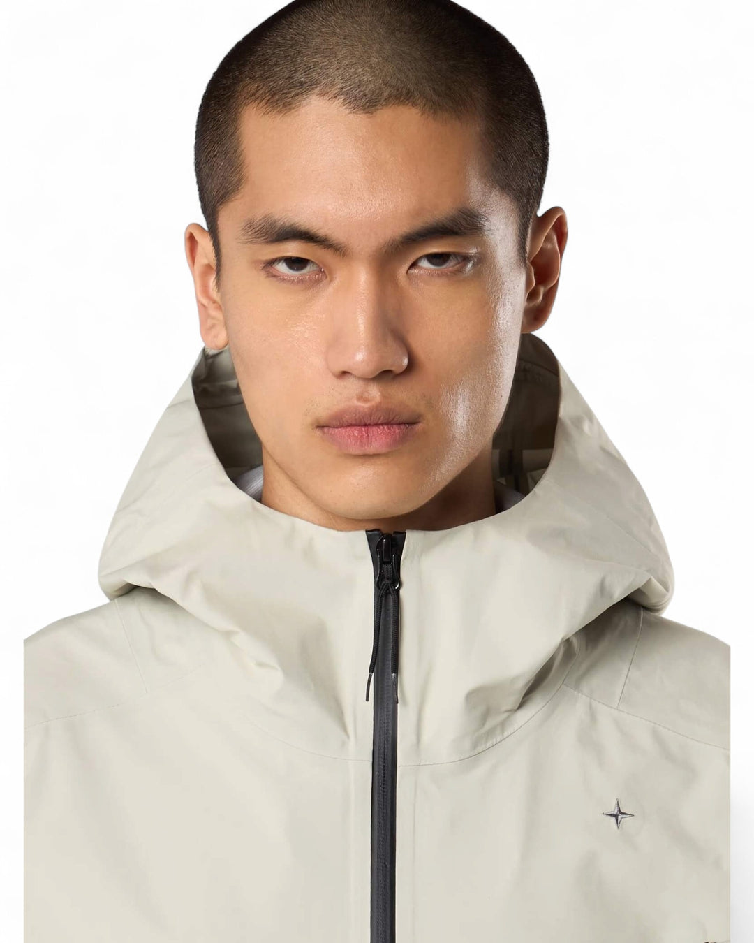 Stone Island Sand Stone Island Stellina 3L Gore-Tex Jacket With Polyester Face — front