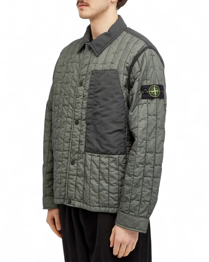 Stone Island Musk Stone Island Ultralight Nylon Quilted TC Jacket with Anti-Drop — front