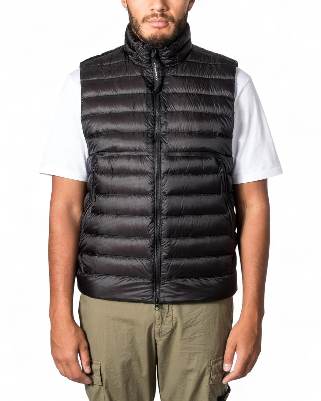 C.P. Company Black C.P. Company DD Shell Down Gilet GOOD TO GO — front