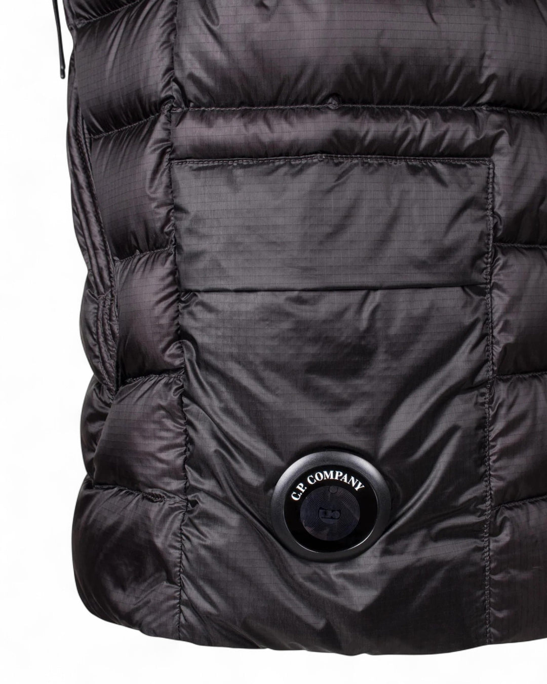 C.P. Company Black C.P. Company DD Shell Down Gilet GOOD TO GO — front