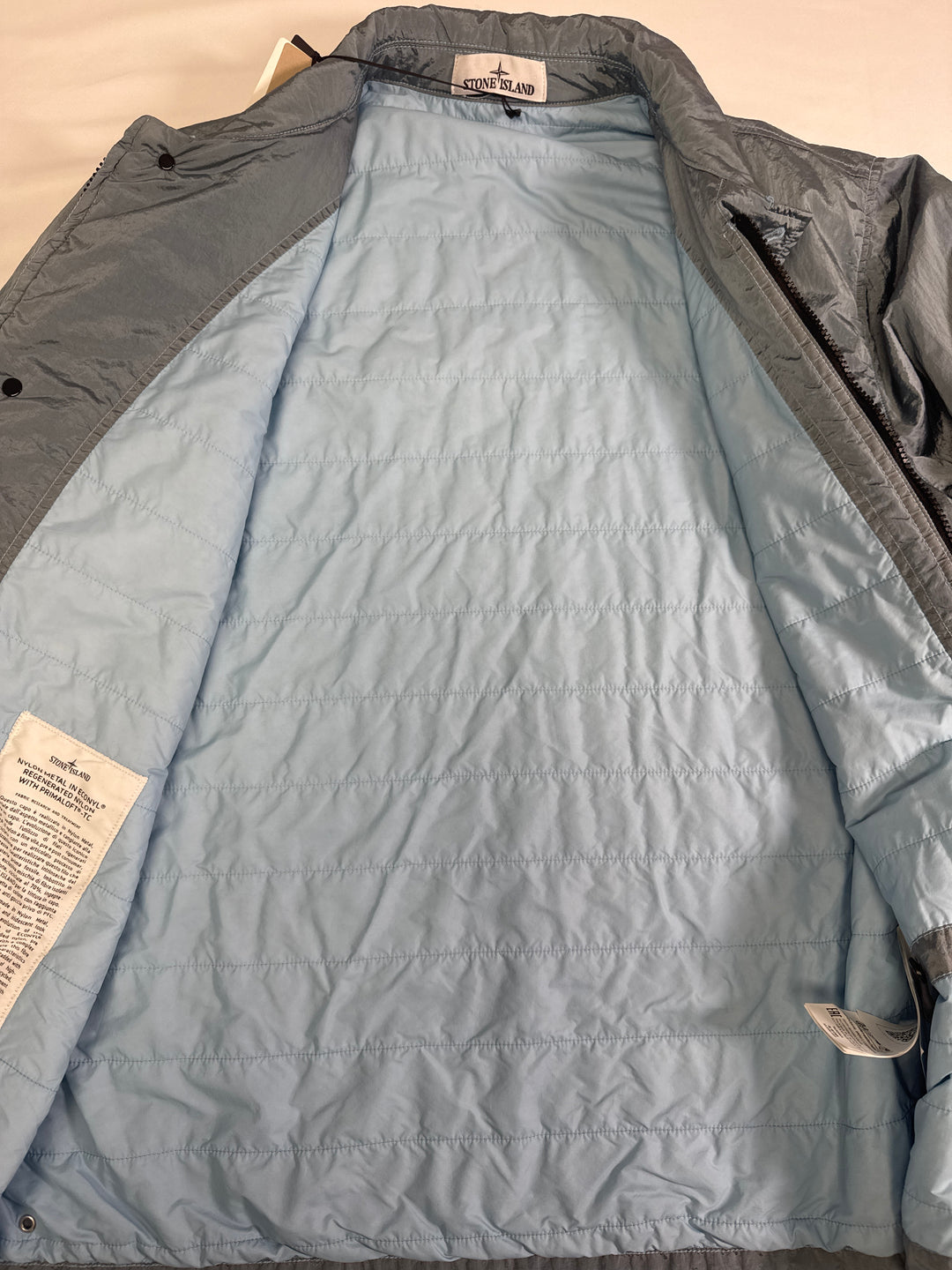 Stone Island Nylon Metal Overshirt in Econyl Regenerated with Primaloft