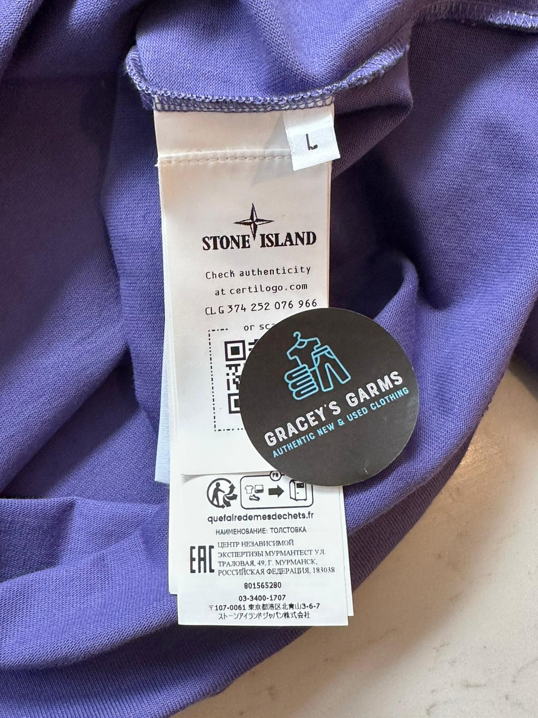 Stone Island Graphic Sweatshirt