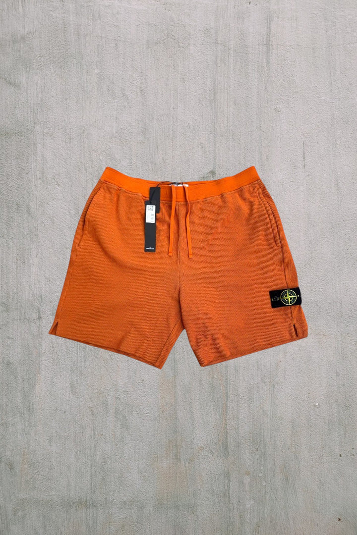 Stone Island Ribbed Bermuda Shorts