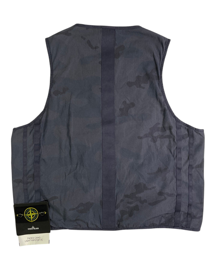 Stone Island Faded Camo Ripstop-TC Utility Gilet