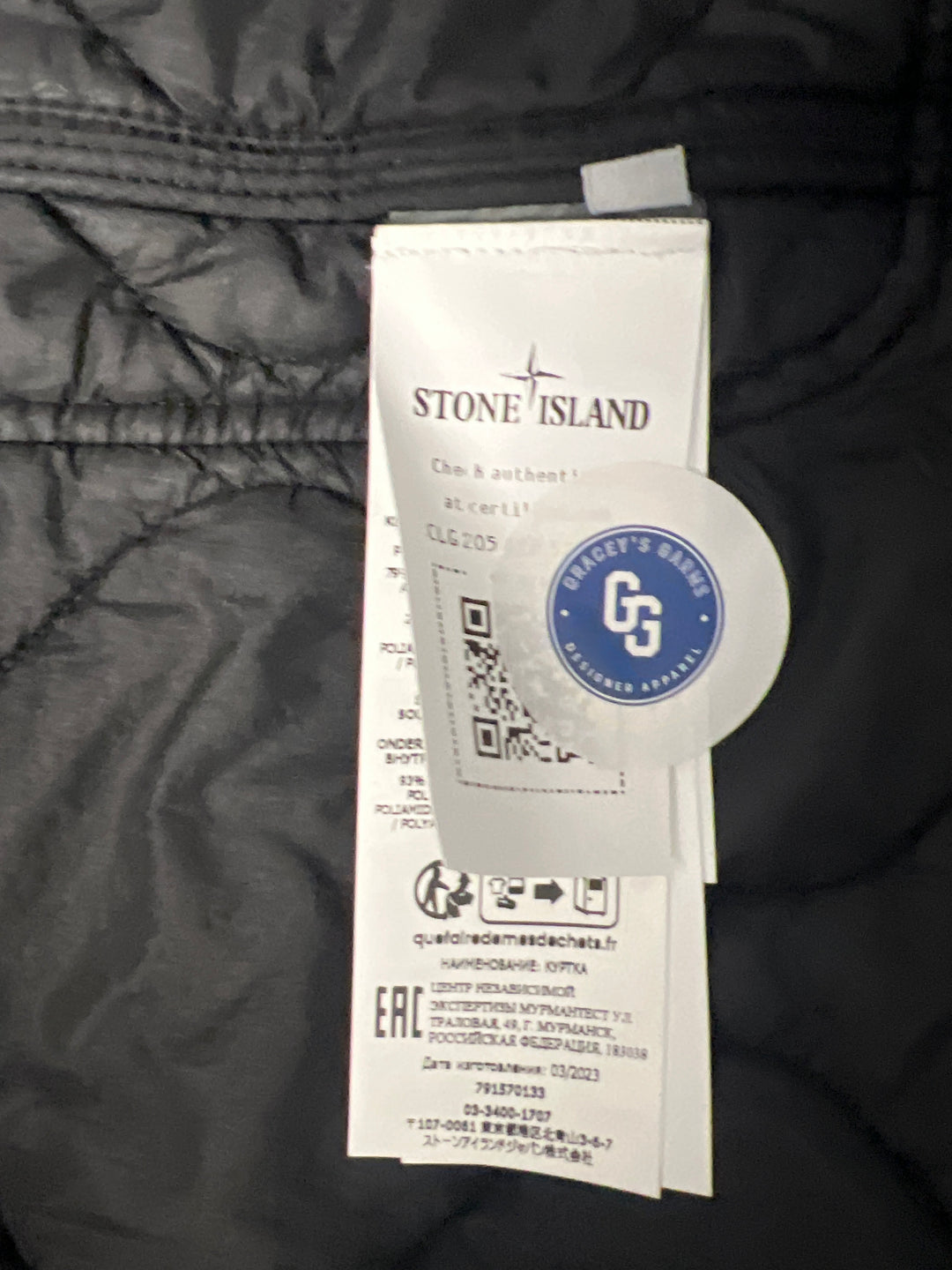 Stone Island 50 Fili Quilted-TC Padded Hooded Parka