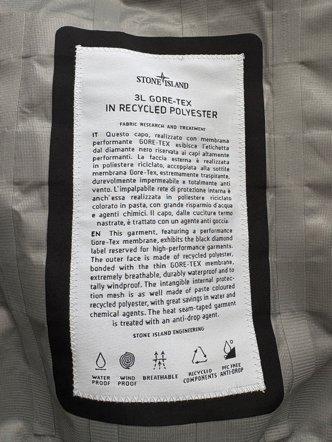 Stone Island Marina 3L Gore-Tex