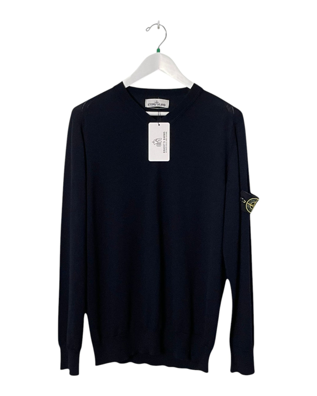 Stone Island Light Knit V Neck Jumper