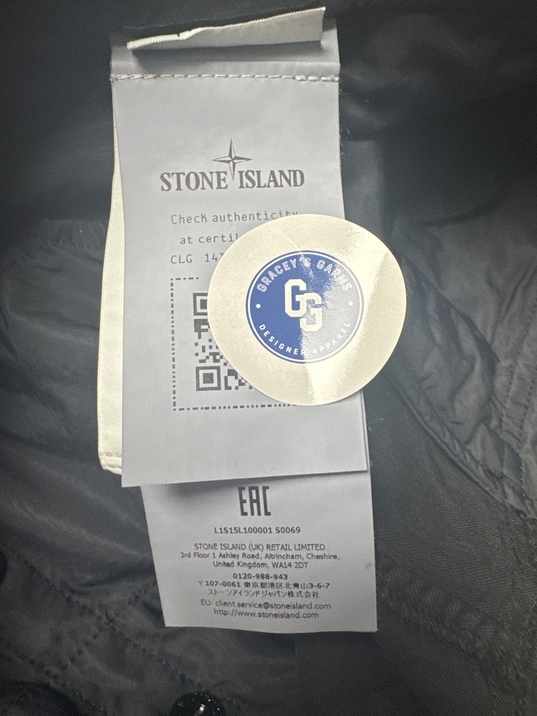 Stone Island Bermuda Shorts Organic-Look Nylon Panama-TC