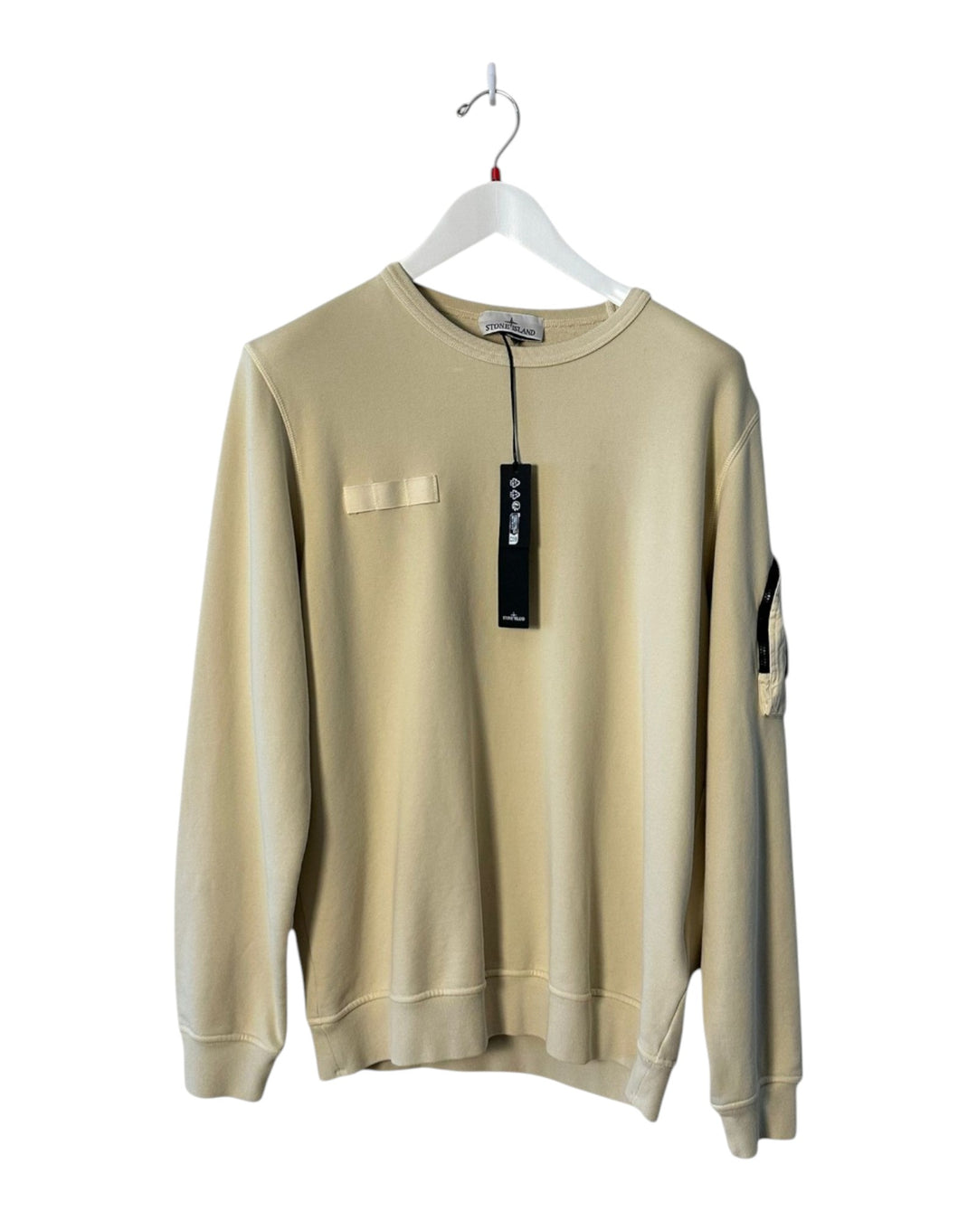 Stone Island Zip Pocket Sweatshirt