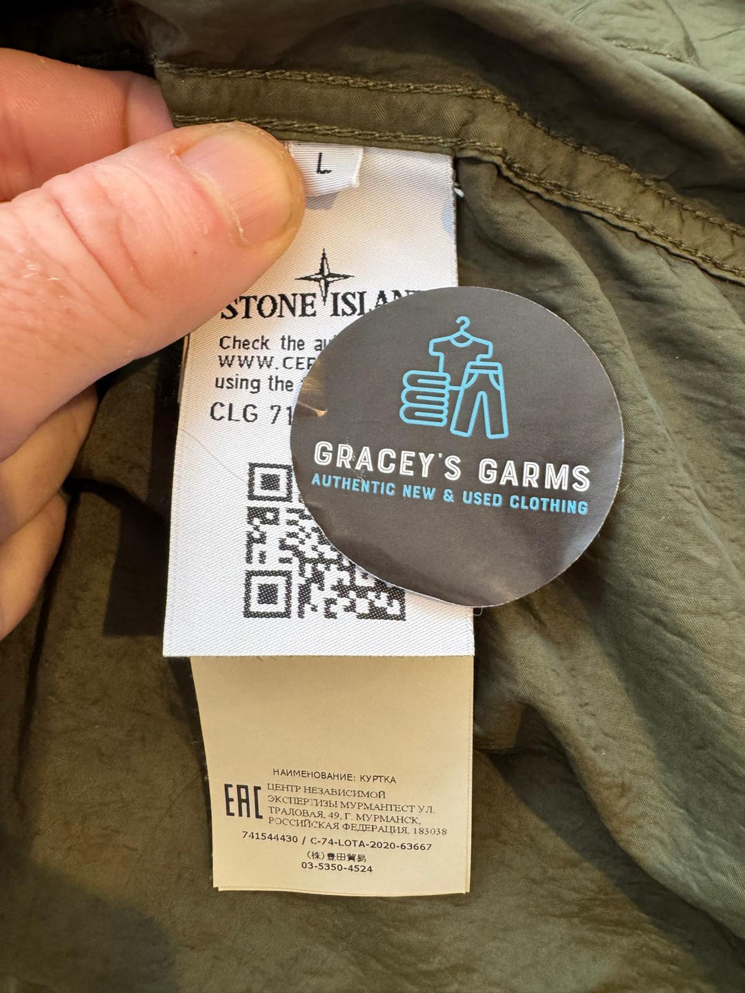 Stone Island Nylon Raso TC