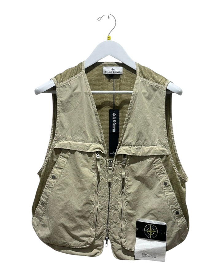 Stone Island David Light TC Poly Net Gilet