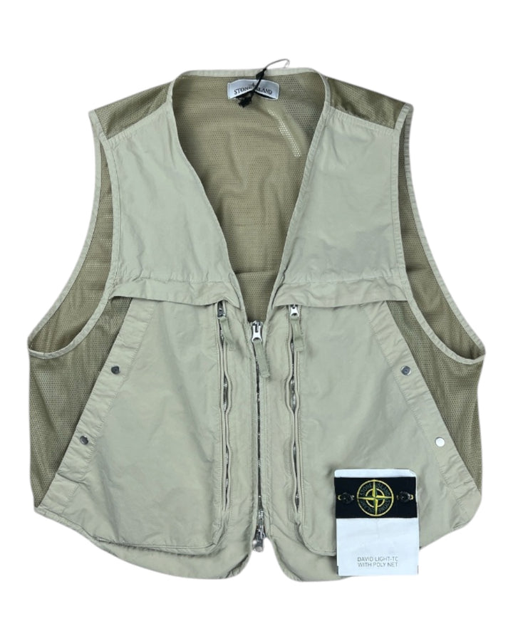 Stone Island David Light TC Poly Net Gilet