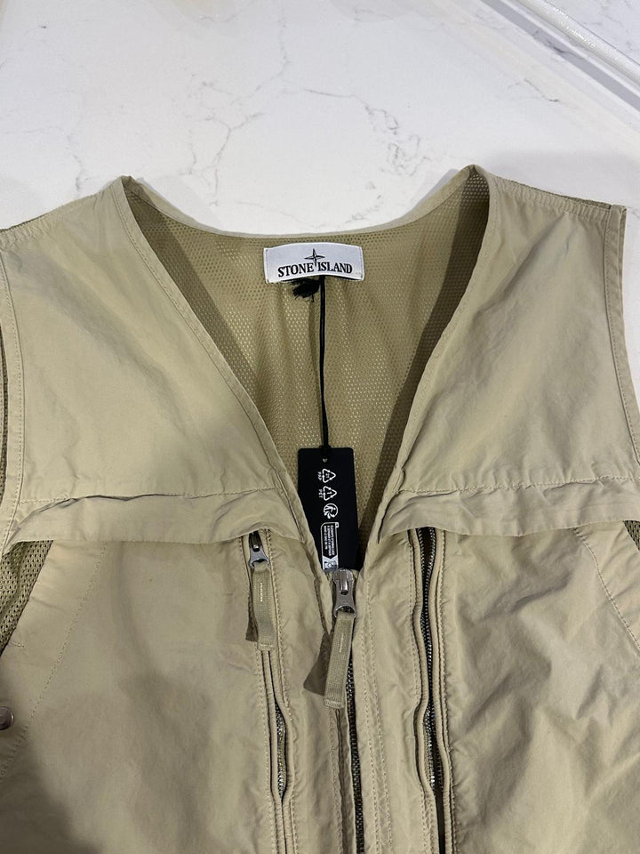 Stone Island David Light TC Poly Net Gilet