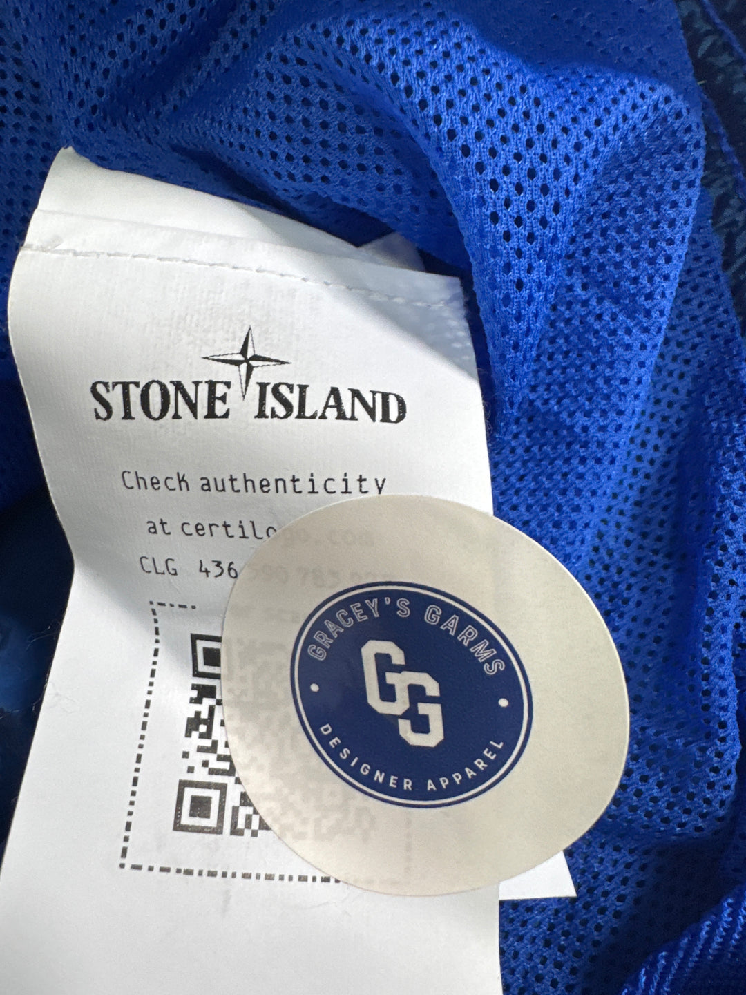 Stone Island Regular Fit Mid Length Nylon Metal Swim Shorts