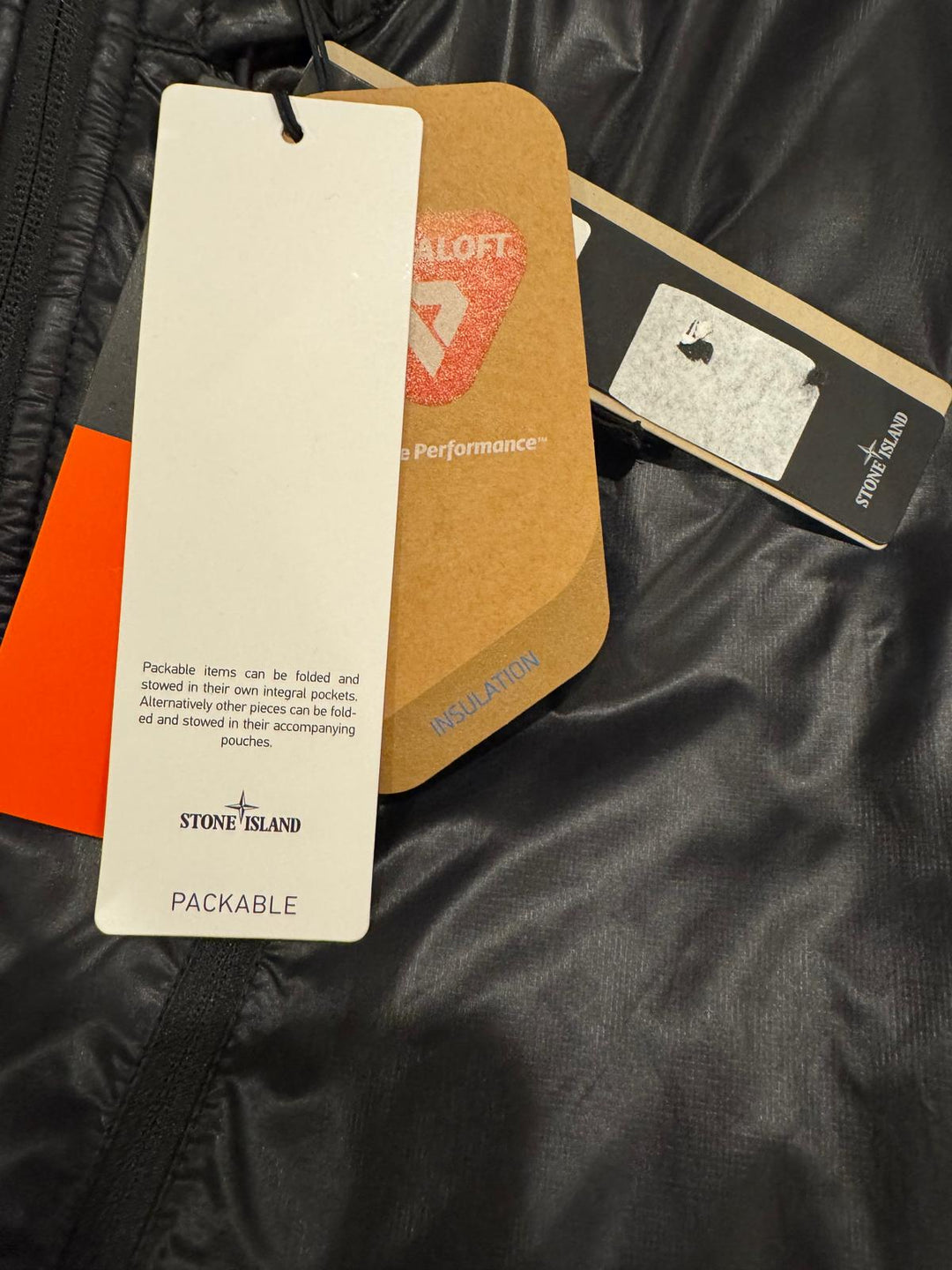 Stone Island Pertex Quantum Made From Netplus with Primaloft