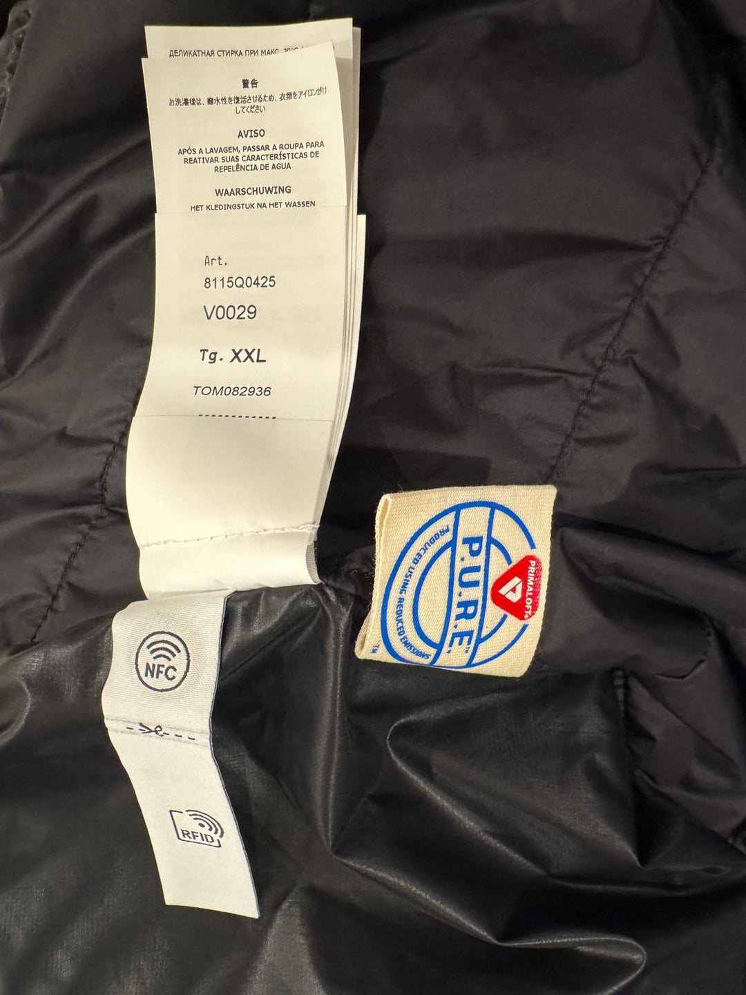Stone Island Pertex Quantum Made From Netplus with Primaloft