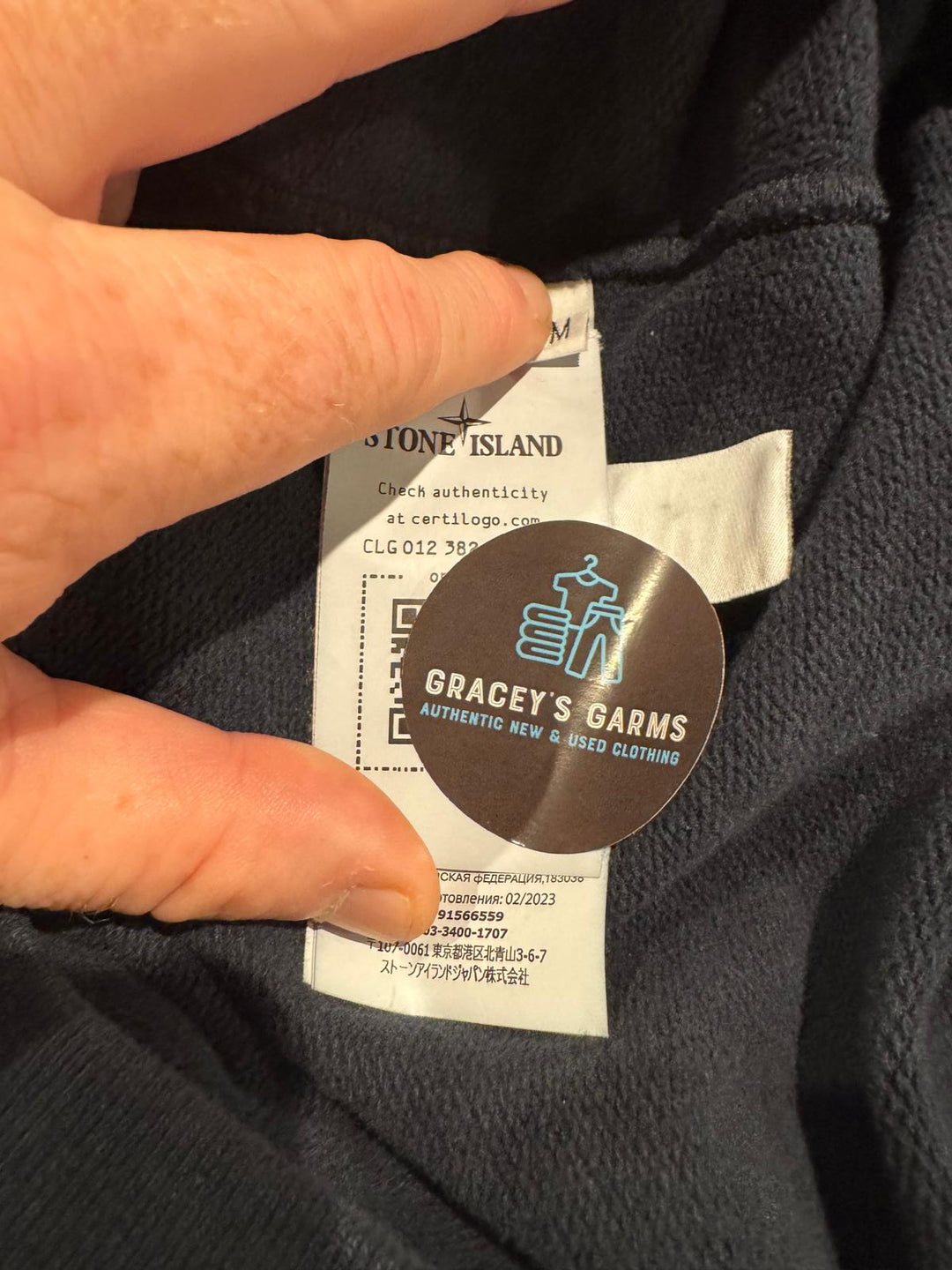 Stone Island Crewneck Jumper Navy