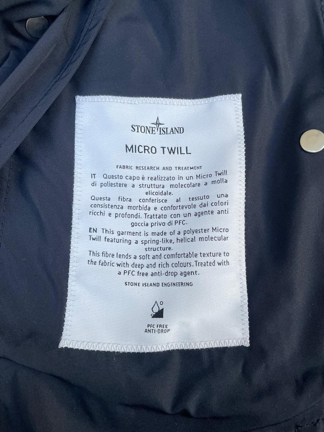 Stone Island Micro Twill Trench Coat