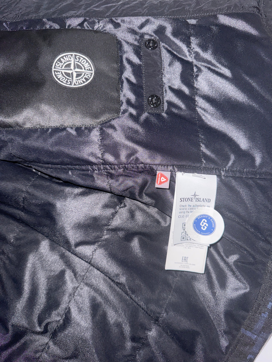 Stone Island x Dormeuil House Check Hooded Jacket
