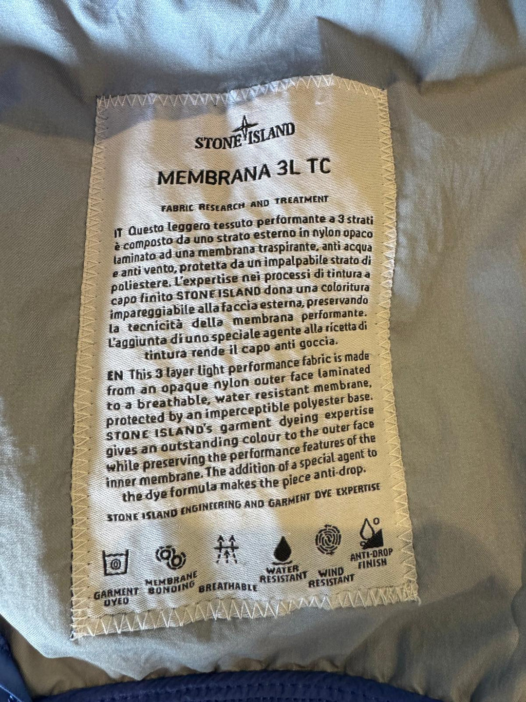 Stone Island Membrana 3L TC