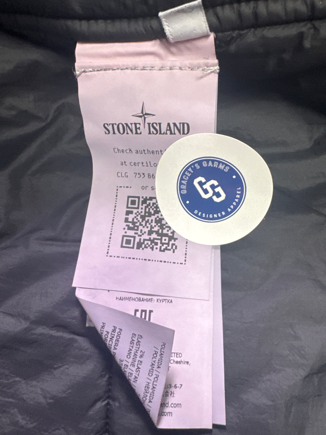Stone Island Naslan-TC Corrosion Treatment Parka