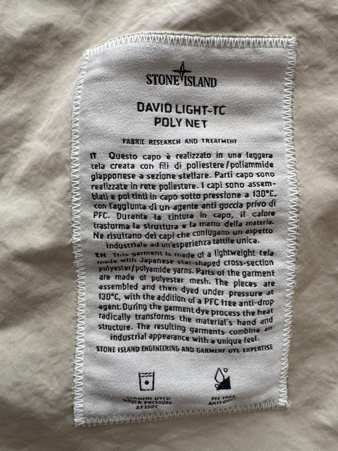 Stone Island David Light TC Poly Net Gilet