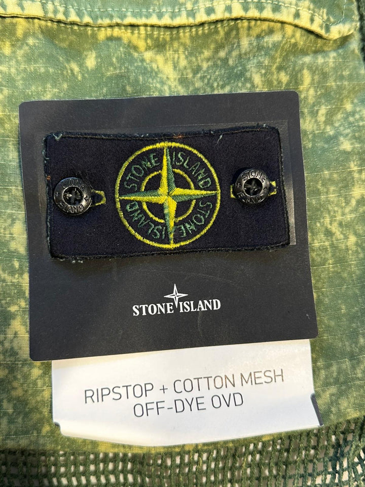 Stone Island Ripstop Cotton Mesh Off-Dye OVD Gilet