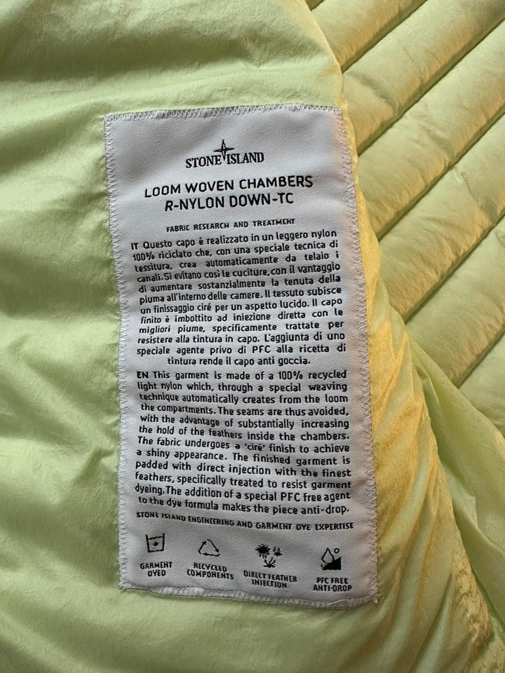 Stone Island Loom Woven Chambers R-Nylon Down-TC