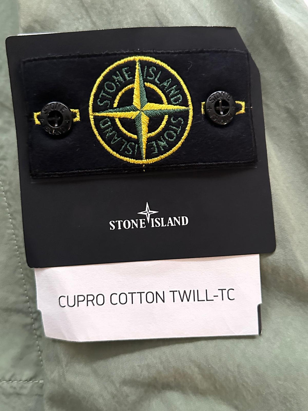 Stone Island Cupro Cotton Twill-TC Smock
