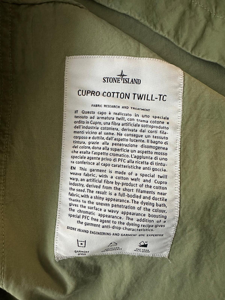 Stone Island Cupro Cotton Twill-TC Smock