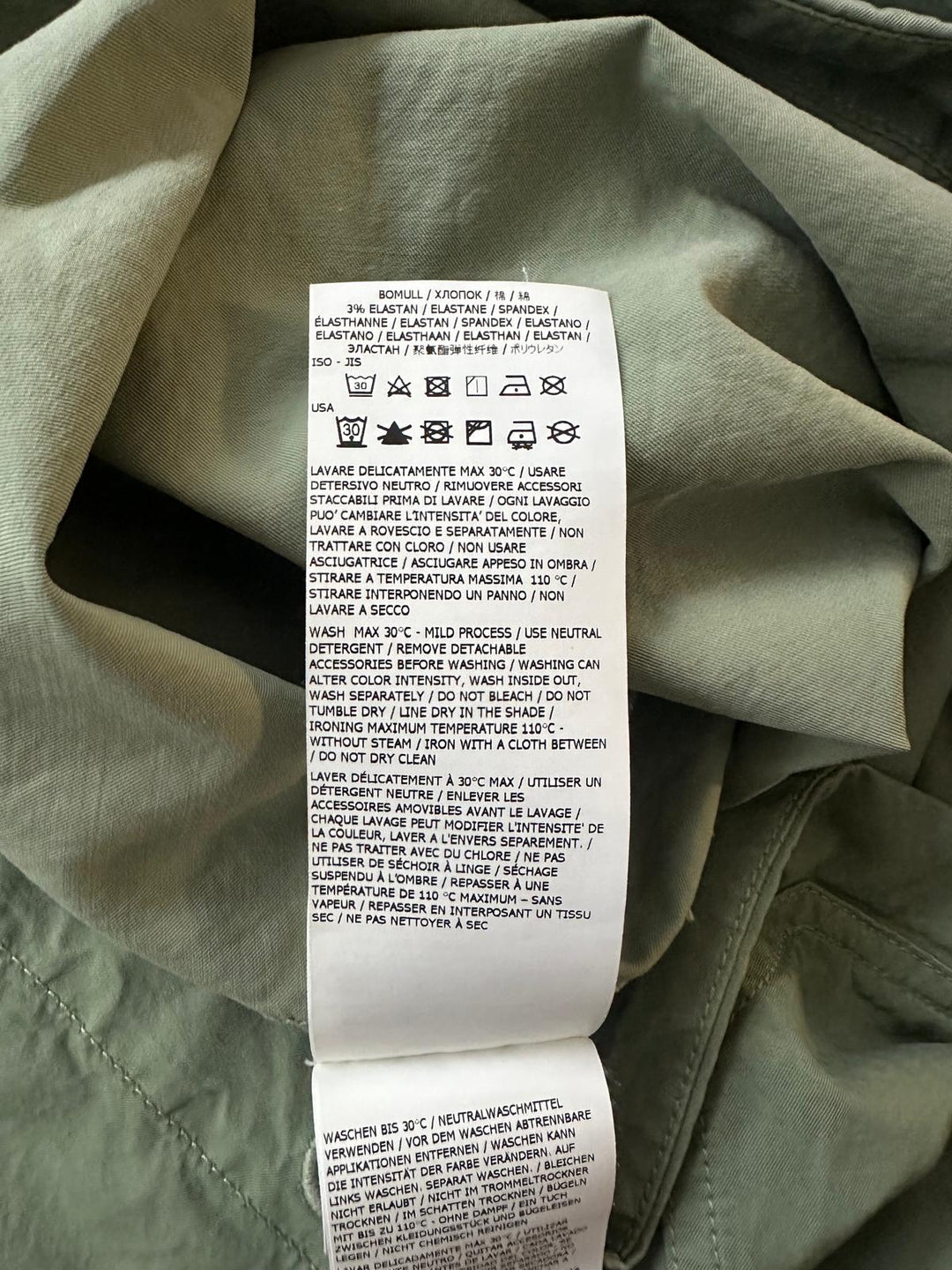Stone Island Cupro Cotton Twill-TC Smock