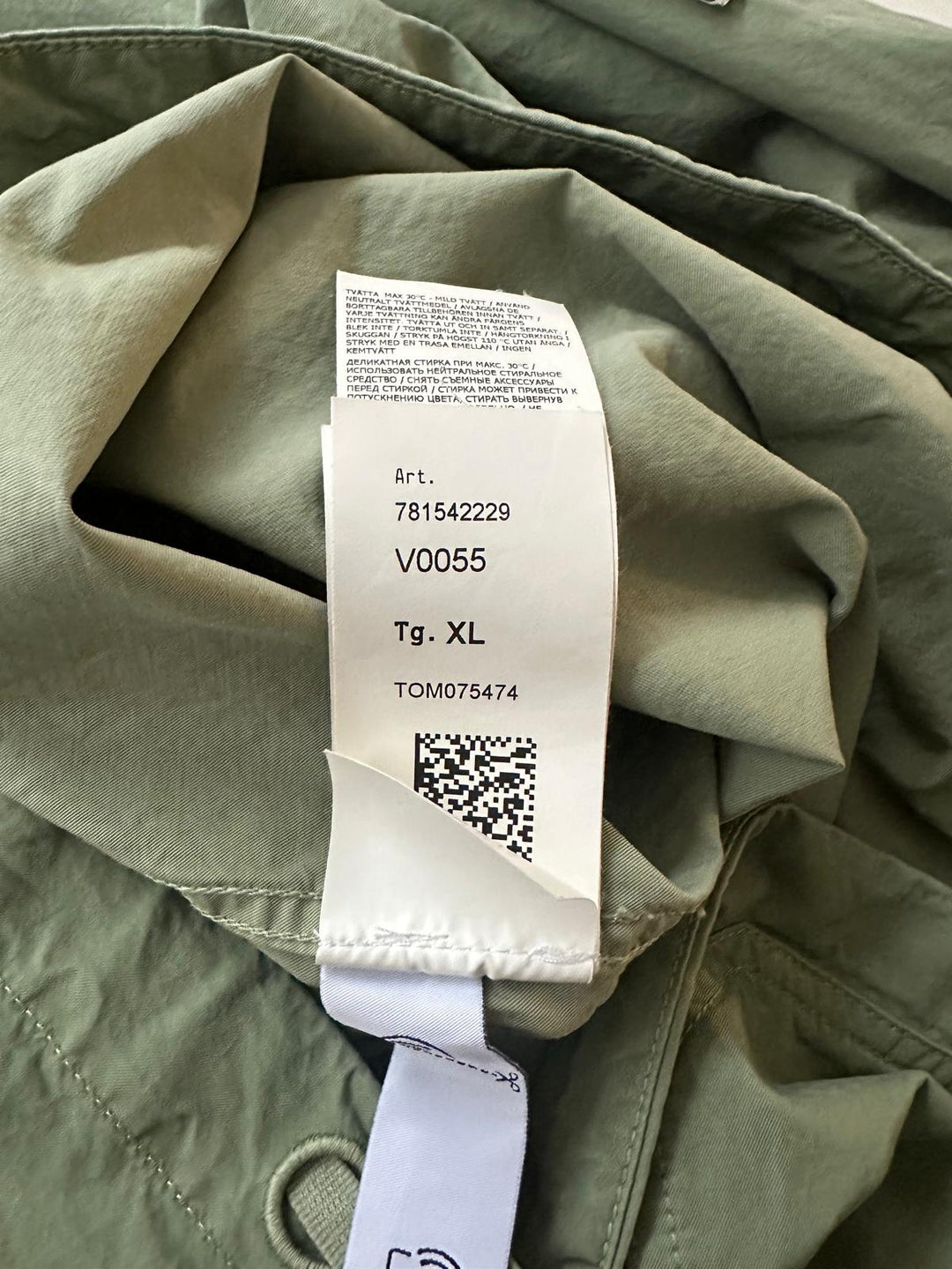 Stone Island Cupro Cotton Twill-TC Smock