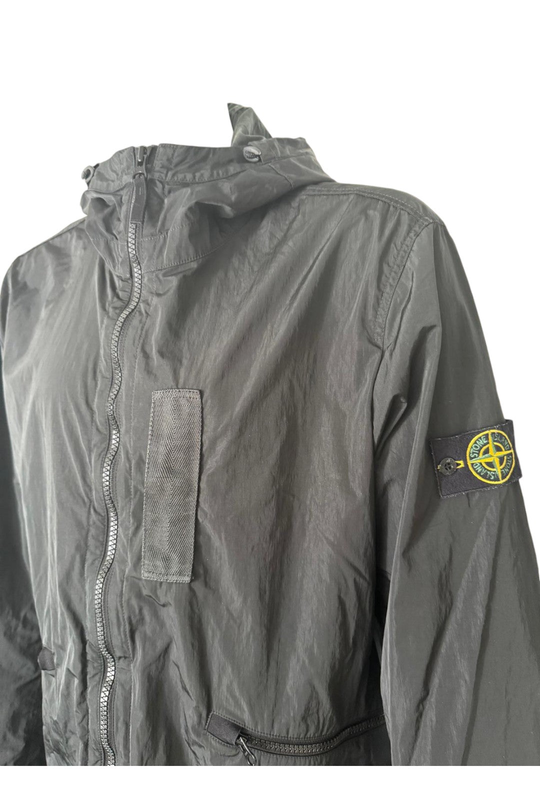 Stone Island Nylon Metal Flock Jacket