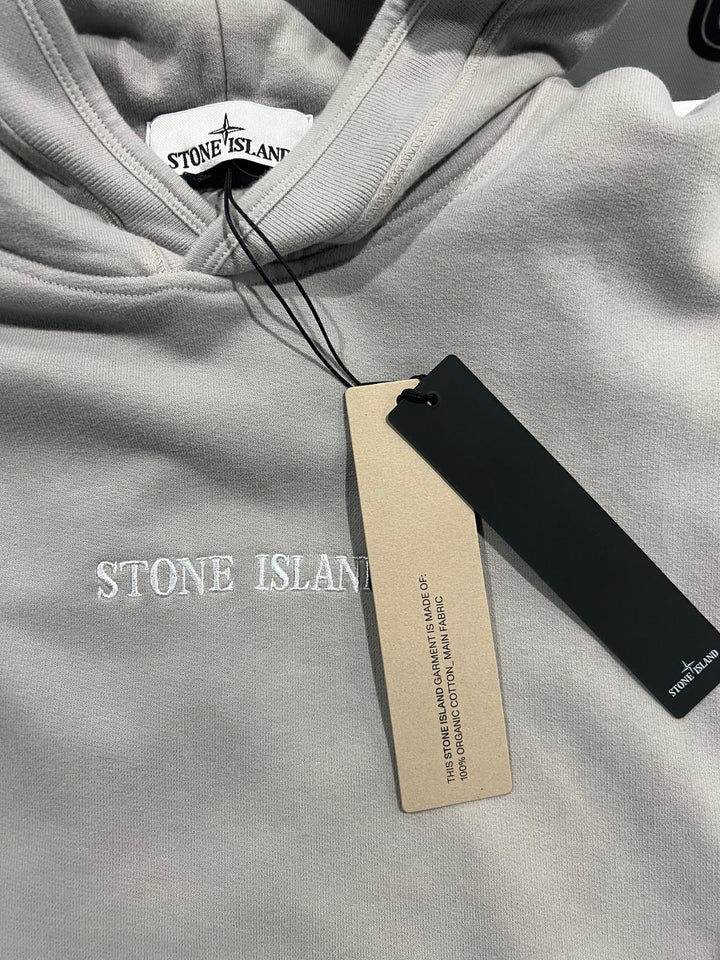 Stone Island Spell Out Hoodie