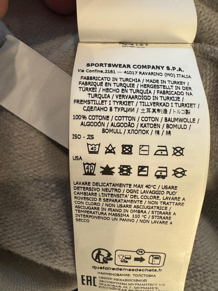 Stone Island Spell Out Hoodie
