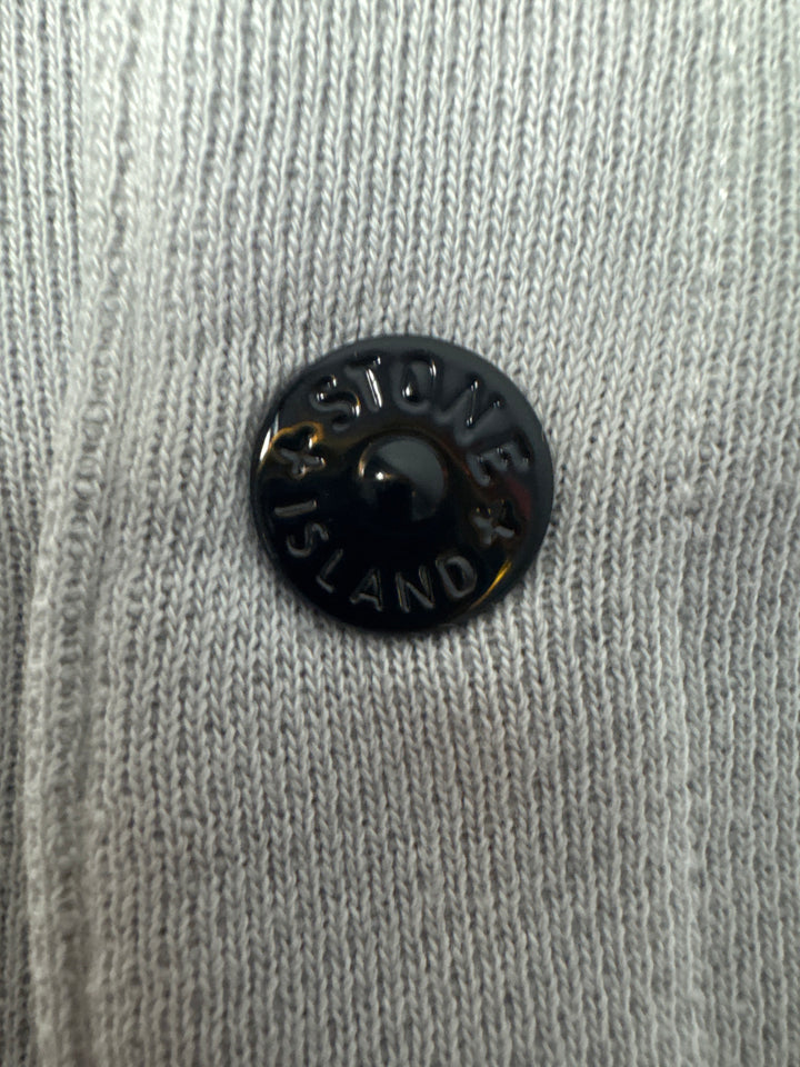 Stone Island Old Effect Fleece Bomber Jacket