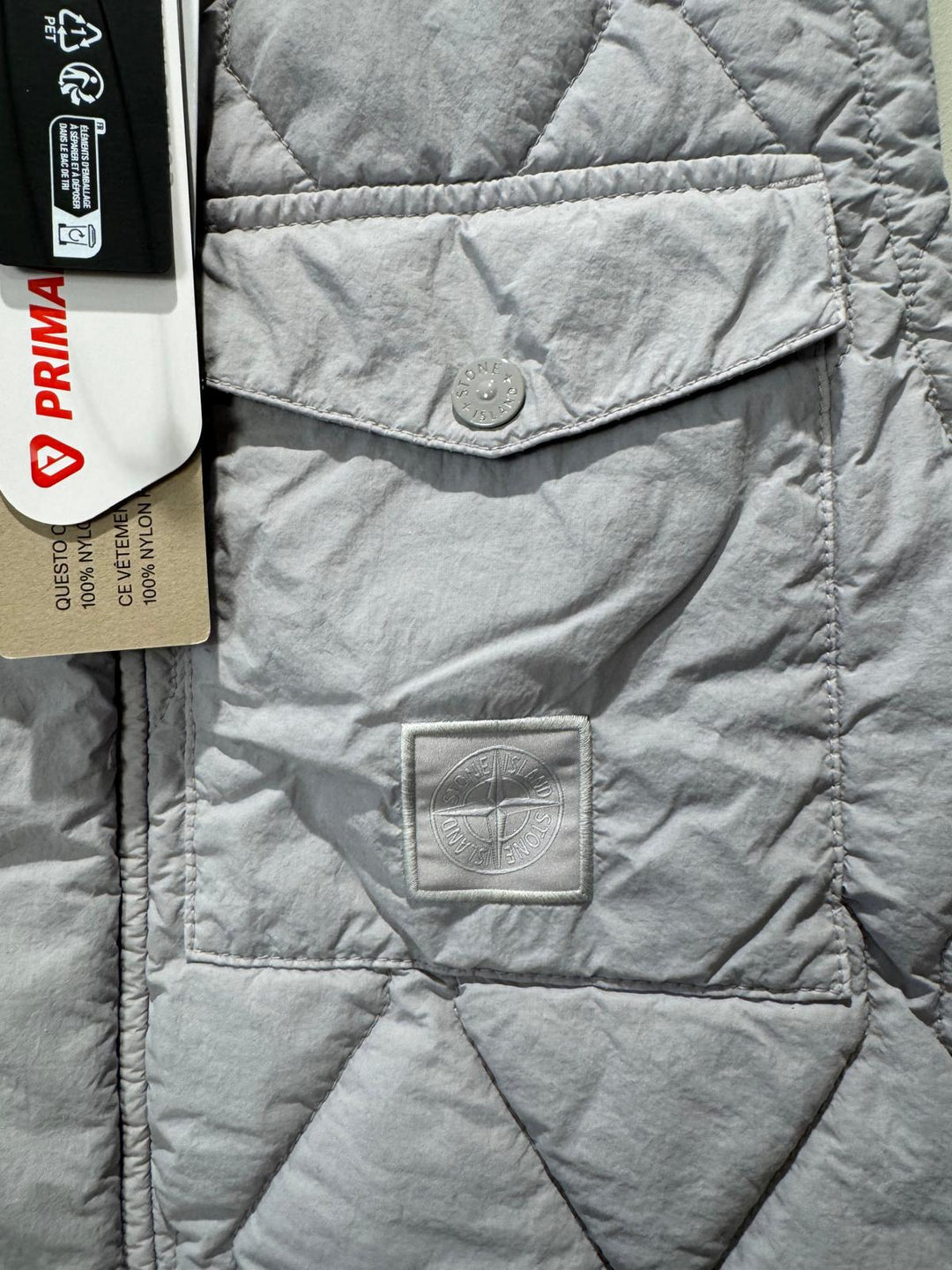 Stone Island Smerigliato Ghost Gilet With Primaloft Insulation