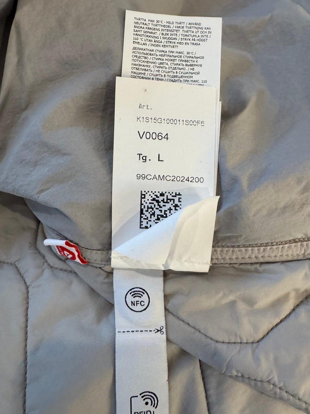 Stone Island Smerigliato Ghost Gilet With Primaloft Insulation