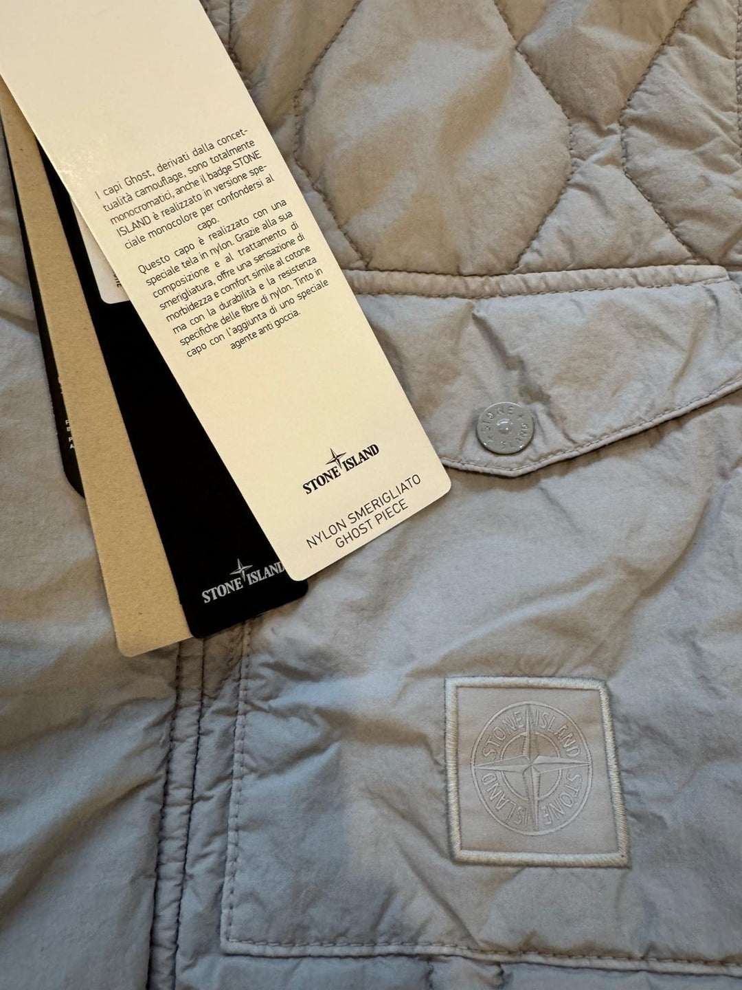 Stone Island Smerigliato Ghost Gilet With Primaloft Insulation