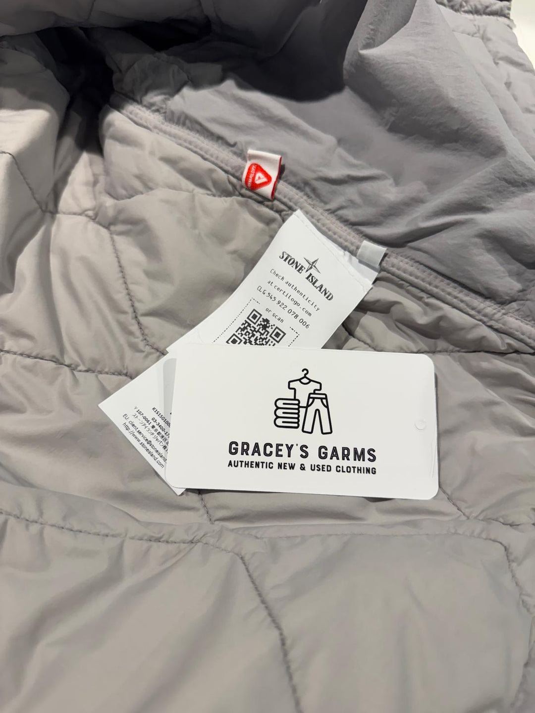 Stone Island Smerigliato Ghost Gilet With Primaloft Insulation