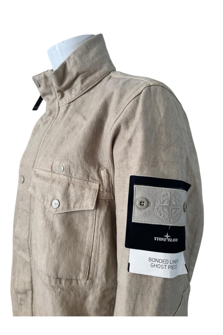 Stone Island Bonded Linen Ghost Jacket