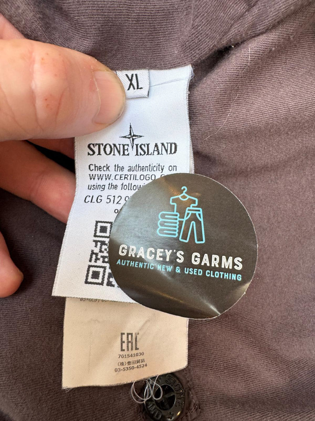 Stone Island Garmet Crinkle Reps NY