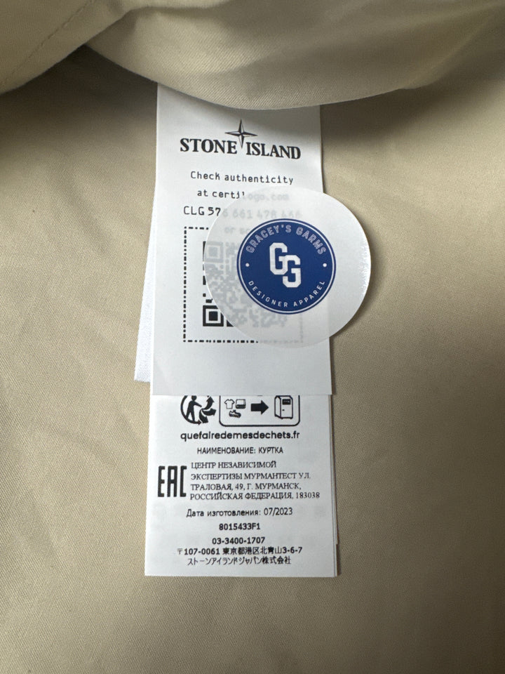 Stone Island Ghost Piece O-Ventile Field Jacket