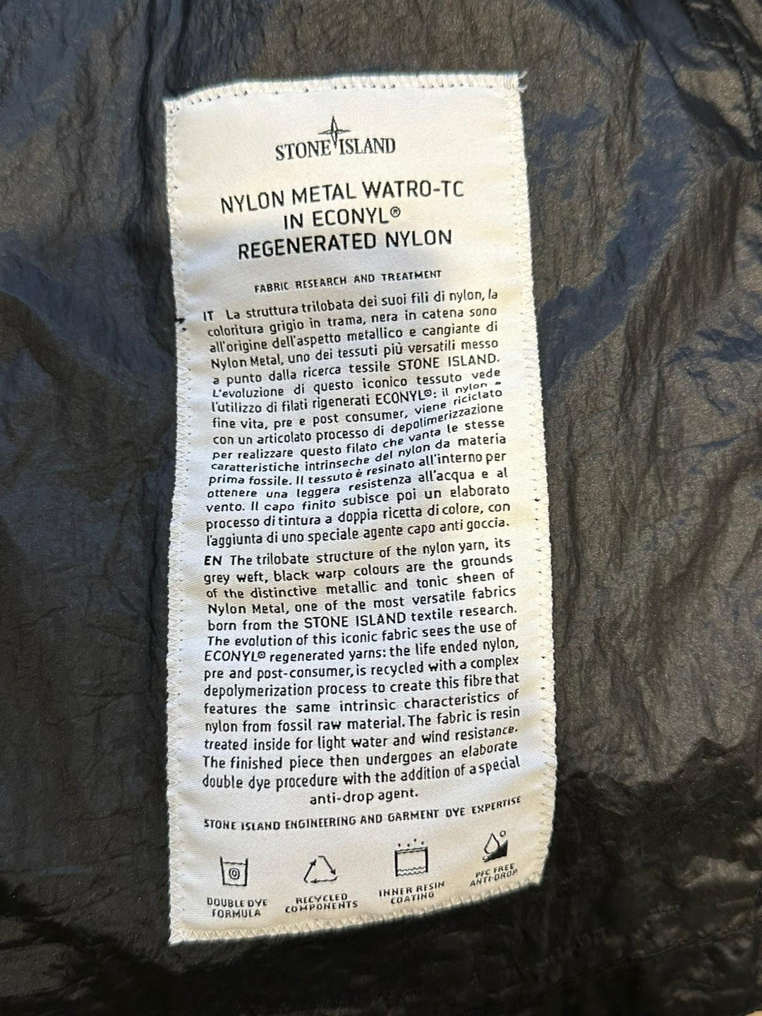 Stone Island Nylon Metal Watro Overshirt