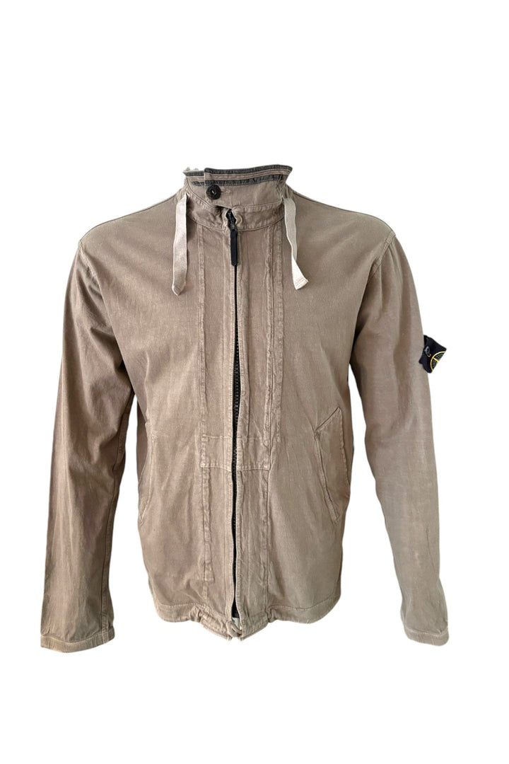Stone Island Cotton Zip Jacket
