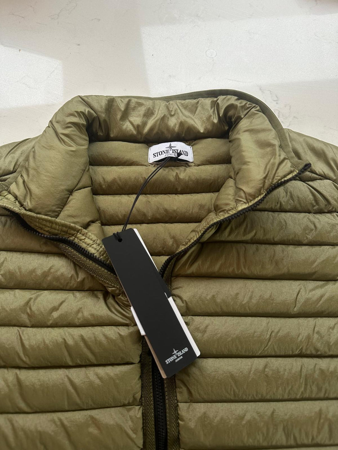 Stone Island Junior Down Gilet   Age 14