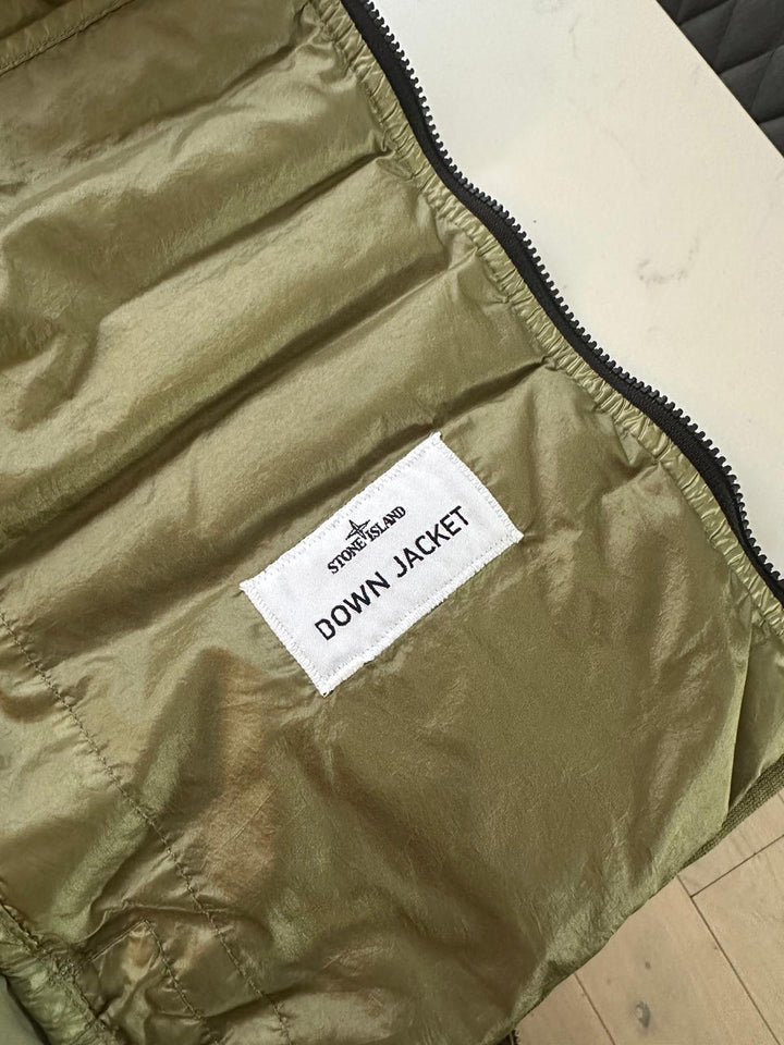 Stone Island Junior Down Gilet   Age 14