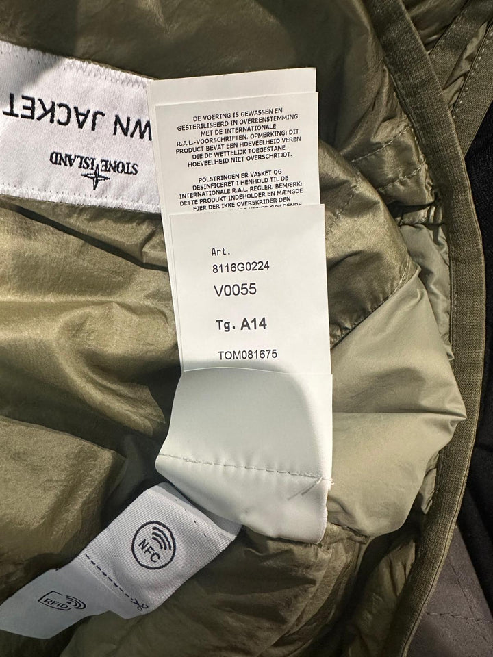 Stone Island Junior Down Gilet   Age 14